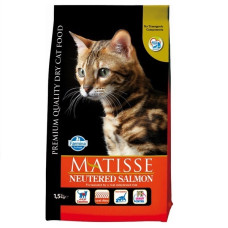 Farmina Matisse Neutered Salmon сухий корм із лососем для стерилізованих котів, 1.5 кг