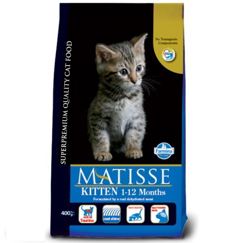 Farmina Matisse Kitten сухой корм с курицей для котят, 400 гр