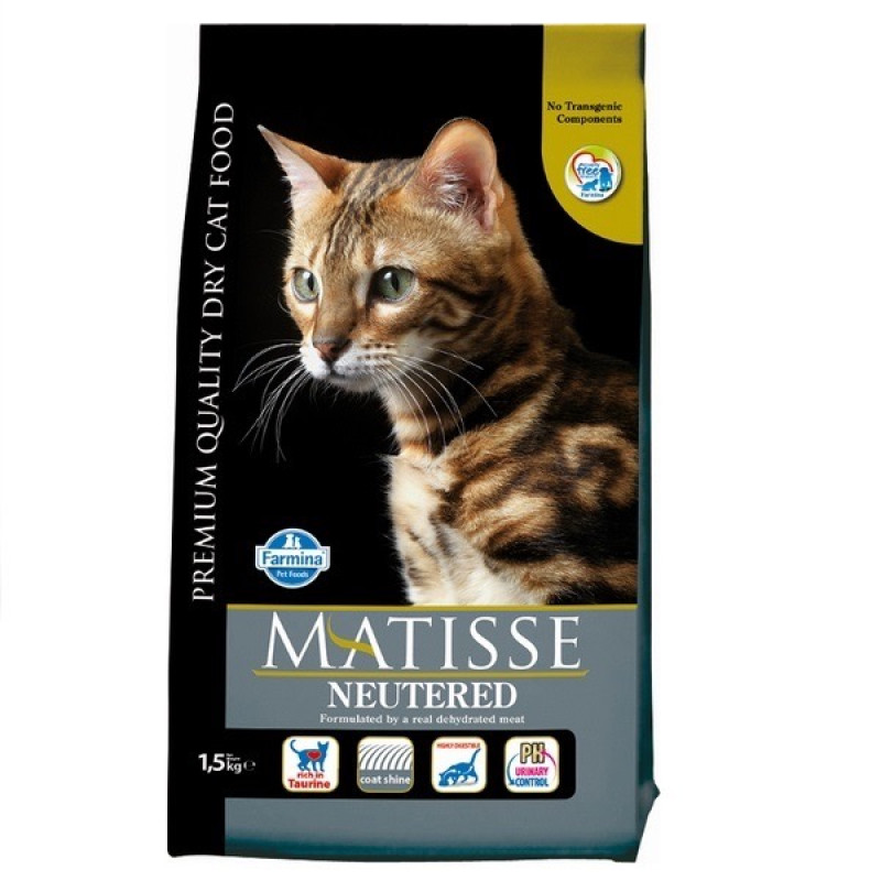Farmina Matisse Neutered Chicken сухой корм с курицей для стерилизованных котов, 1.5 кг
