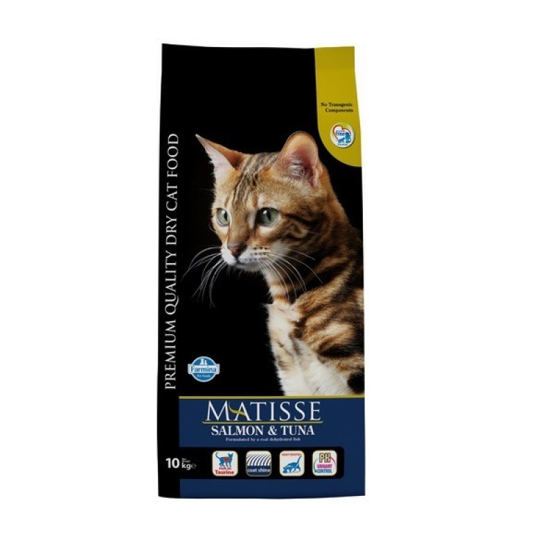 Farmina Matisse Salmon & Tuna сухой корм с лососем и тунцом для котов, 10 кг