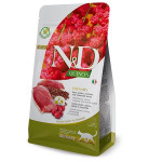 Farmina N&D Quinoa Urinary Duck & Cranberry Cat Adult сухой корм с уткой для профилактики мочекаменной болезни у котов, 1.5 кг