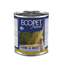 Farmina Ecopet Natural Dog Lamb & Rice влажный корм с ягненком для собак, 300 гр