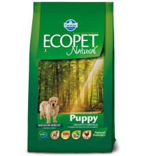 Farmina Ecopet Natural Puppy Medium сухой корм с курицей для щенят средних пород, 12 кг