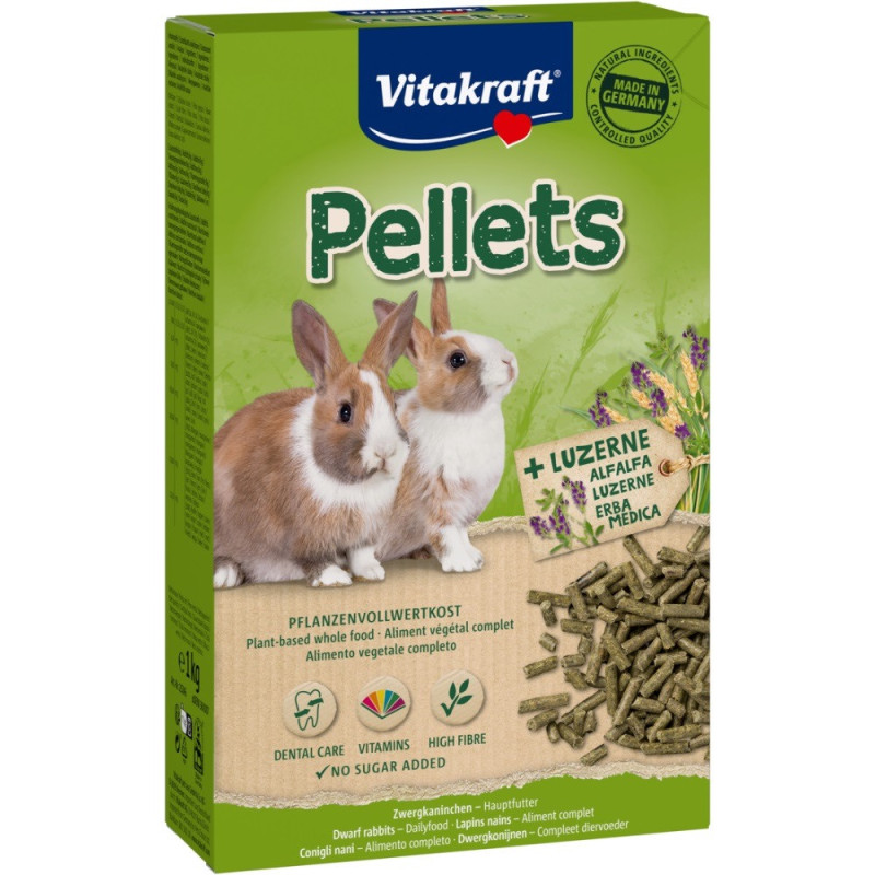 Vitakraft Pellets корм для кроликов, 1 кг
