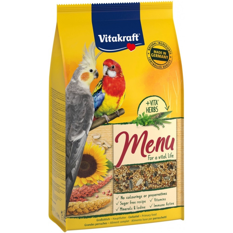 Vitakraft Menu корм для нимф, 1 кг