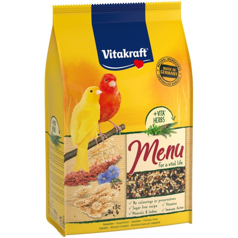 Vitakraft Premium Menu корм для канареек, 500 гр