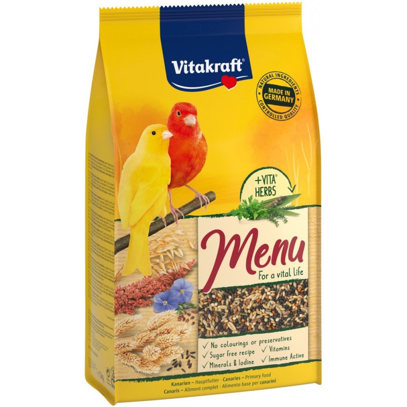 Vitakraft Premium Menu корм для канарок, 1 кг