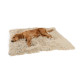 Outward Hound Best Friends Donut Shag Blanket Shag килимок для собак, бежевий, 101 х 76 см - фото 1