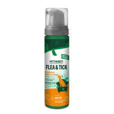 Vet's Best Flea & Tick Waterless Dog Bath Cottonspice пена от блох и клещей для собак, 236 мл