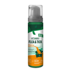 Vet's Best Flea & Tick Waterless Dog Bath Cottonspice пена от блох и клещей для собак, 236 мл