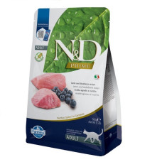 Farmina N&D Prime Lamb & Blueberry Adult сухой корм с ягнятиной для котов, 300 гр