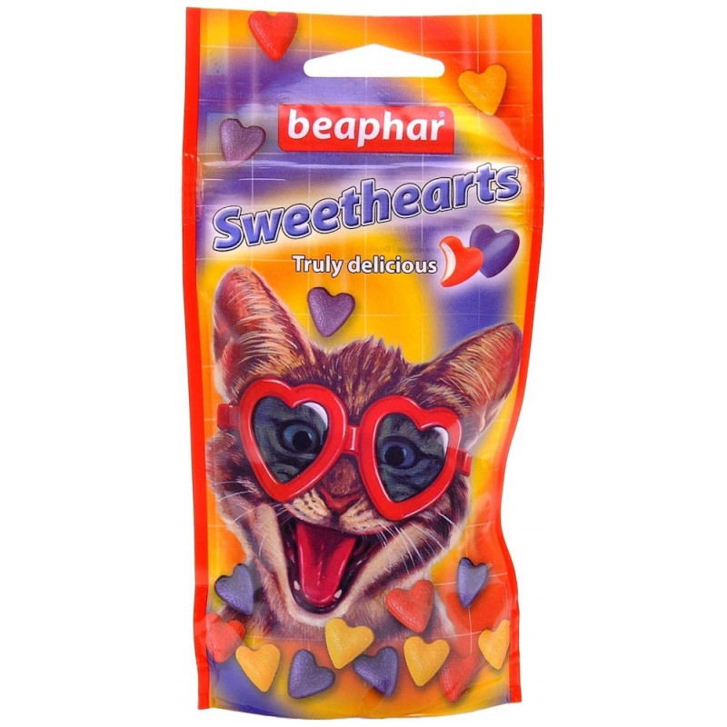 Beaphar Sweethearts вітамінізовані ласощі для котів, 150 шт