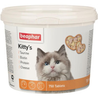 Beaphar Kitty's Mix вітамінізовані ласощі для котів, 750 табл