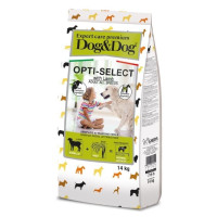 Gheda D&Dog Expert Care Premium Opti-Select сухий корм з ягнятиною для собак, 14 кг