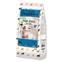 Gheda D&Dog Expert Care Premium Top-Fish сухий корм з рибою для собак, 3 кг