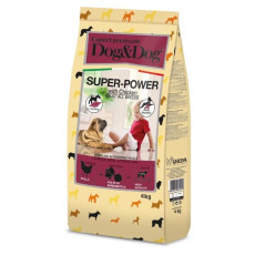 Gheda D&Dog Expert High Premium Superpower сухий корм із куркою для собак, 4 кг