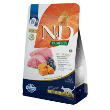 Farmina N&D Pumpkin Lamb&Blueberry Neutered Adult сухой корм с ягнятиной для стерилизованных котов, 300 гр