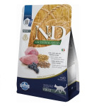Farmina N&D Lamb & Blueberry Adult сухой корм с ягнятиной для котов, 300 гр