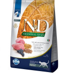 Farmina N&D Lamb & Blueberry Adult сухой корм с ягнятиной для котов, 5 кг