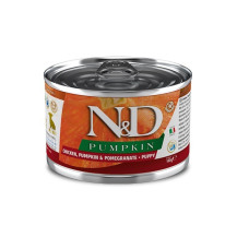 Farmina N&D Pumpkin Chicken Puppy Mini влажный корм с курицей для щенят малых пород, 140 гр