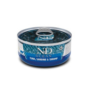 Farmina N&D Ocean Tuna, Sardine & Shrimp вологий корм з тунцем та сардиною, 70 гр