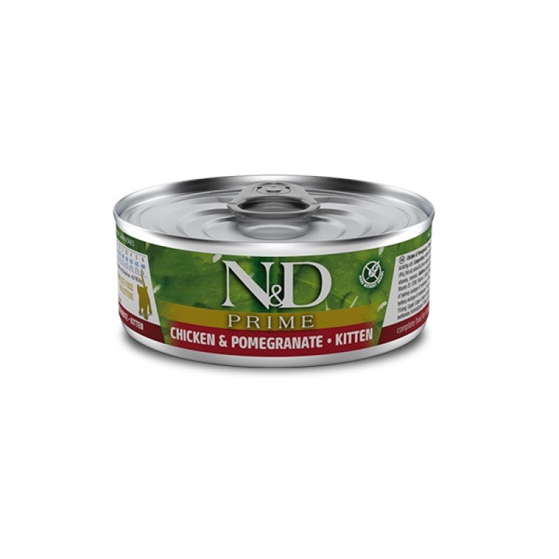 Farmina N&D Prime Chicken Kitten вологий корм з куркою для кошенят, 70 гр