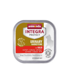 Integra Protect Urinary Struvit - Dish With Veal вологий корм для котів із сечокам'яною хворобою, 100 гр