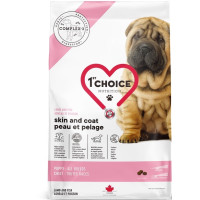 1st Choice Puppy Sensitive Skin & Coat All Breeds сухий корм з ягнятком та оселедцем для щенят, 2 кг