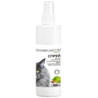Unicum Organic спрей від бліх та кліщів для котів, 100 мл