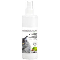 Unicum Organic спрей от блох и клещей для котов, 100 мл