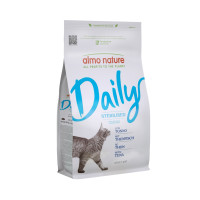 Almo Nature Daily Cat Sterilised сухой корм для стерилизованных котов с тунцом, 12 кг