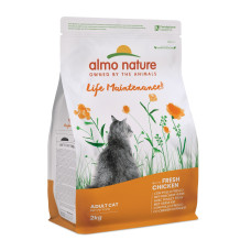Almo Nature Cat Adult With Fresh Chicken сухий корм для котів з куркою, 2 кг
