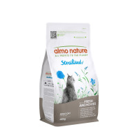 Almo Nature Holistic Cat Sterilised сухий корм для стерилізованих котів з анчоусом, 400 гр