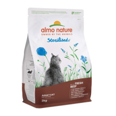 Almo Nature Holistic Cat Sterilised сухой корм для стерилизованных котов с говядиной, 2 кг