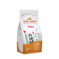 Almo Nature Holistic Kitten сухой корм для котят с курицей, 400 гр