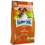 Happy Dog Sensible Mini Toscana сухой корм для собак с лососем и уткой, 4 кг