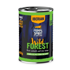 Primal Spirit Wild Forest влажный корм для собак с индейкой и свининой, 400 гр