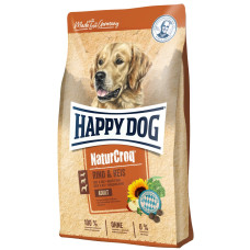 Happy Dog NaturCroq Rind & Reis сухой корм для собак с говядиной, 4 кг