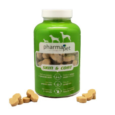Pharma.Pet Skin & Coat харчова добавка для шкіри та шерсті у собак, 235 гр