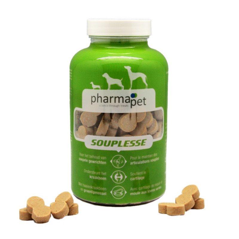 Pharma.Pet Souplesse пищевая добавка для укрепления суставов у собак, 235 гр