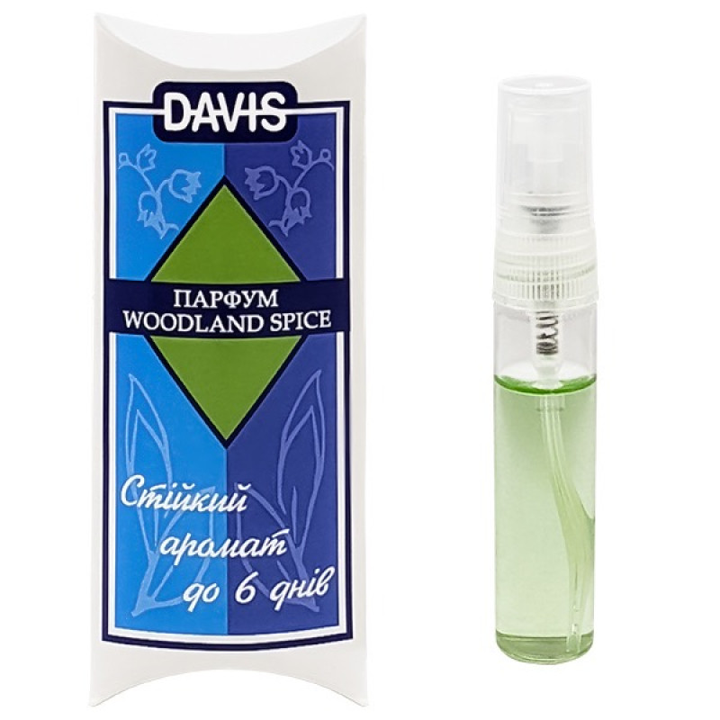 Davis Woodland Spice духи для собак, 5 мл