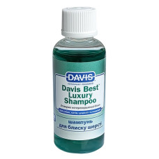 Davis Best Luxury Shampoo шампунь для посиленого блиску шерсті у собак та котів, 50 мл
