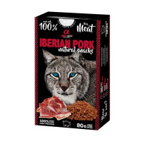 Alpha Spirit Iberian Pork Natural Cat лакомство для котов со свининой, 80 гр