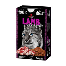 Alpha Spirit Lamb Natural Snacks Cat ласощі для котів з ягнятиною, 80 гр