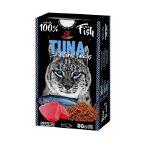 Alpha Spirit Tuna Natural Snacks For Cats лакомство для котов с тунцом, 80 гр