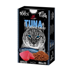 Alpha Spirit Tuna Natural Snacks For Cats ласощі для котів з тунцем, 80 гр