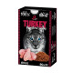 Alpha Spirit Turkey Natural Cat ласощі для котів з індичкою, 80 гр - фото 1