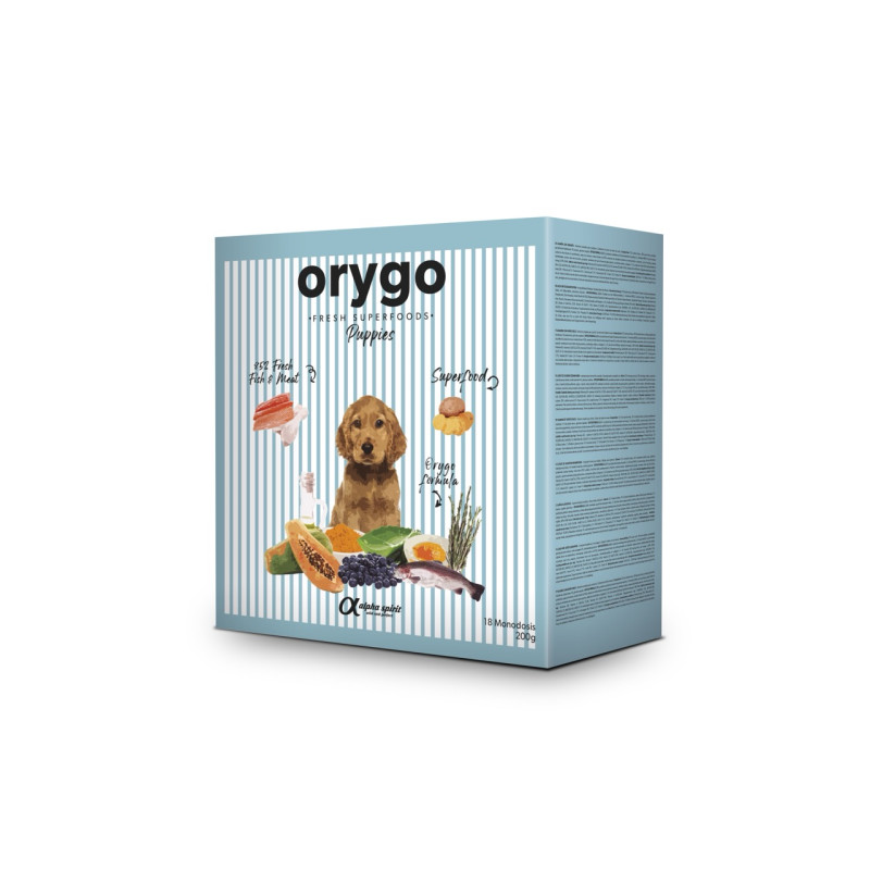 Orygo Puppies напіввологий корм для щенят з лососем, 3.6 кг