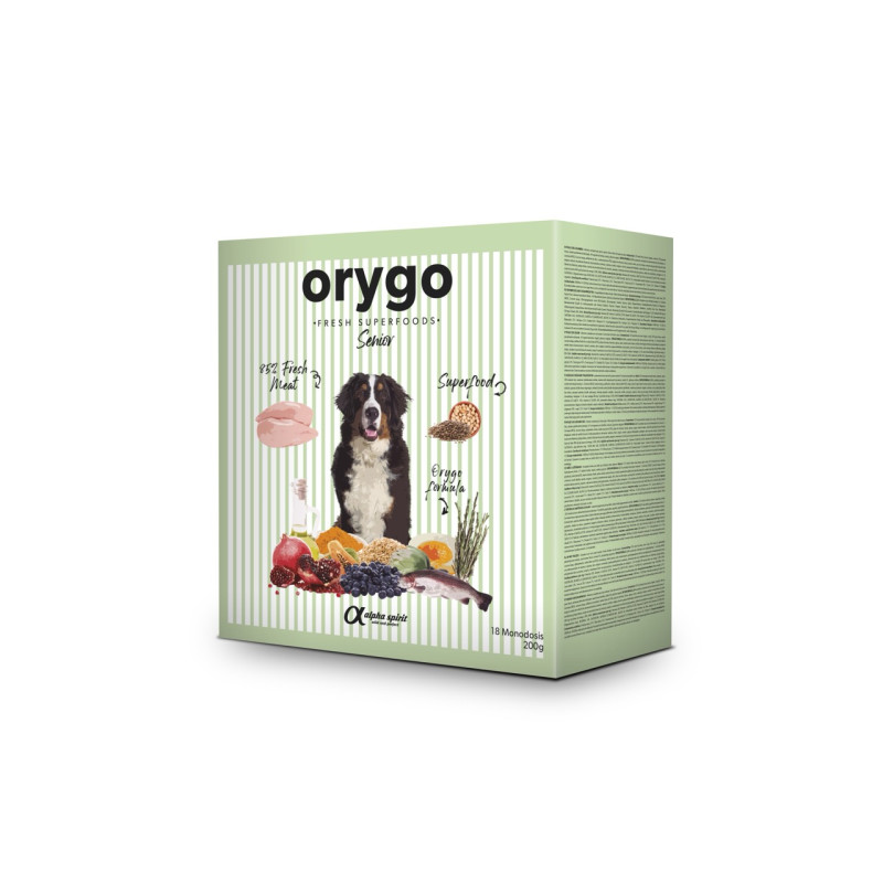 Orygo Senior полувлажный корм для пожилых собак с курицей, 3.6 кг