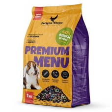 Перлина Степу Premium Menu корм для кроликів, 1 кг